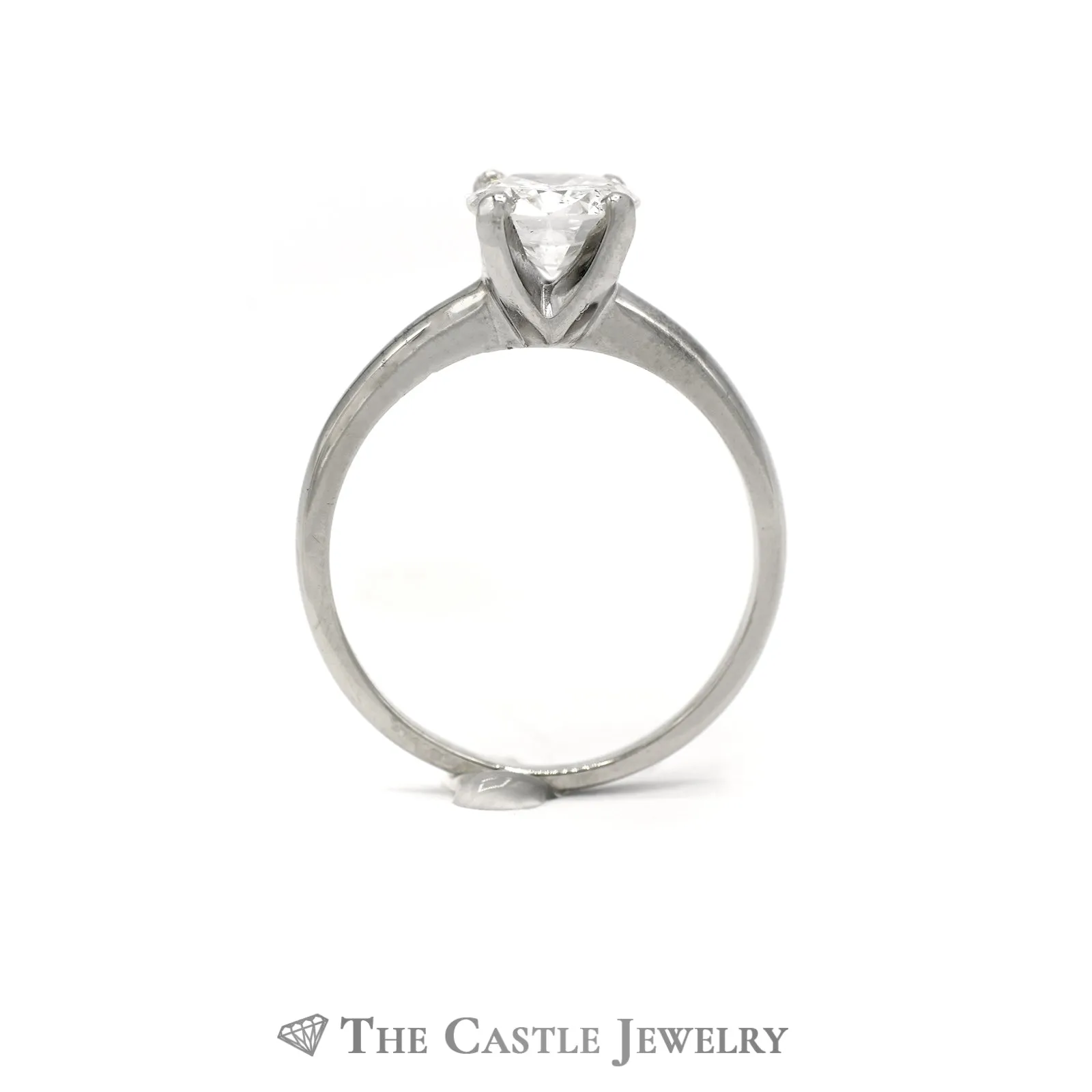1.02ct Round Brilliant Cut Diamond Solitaire Engagement Ring
