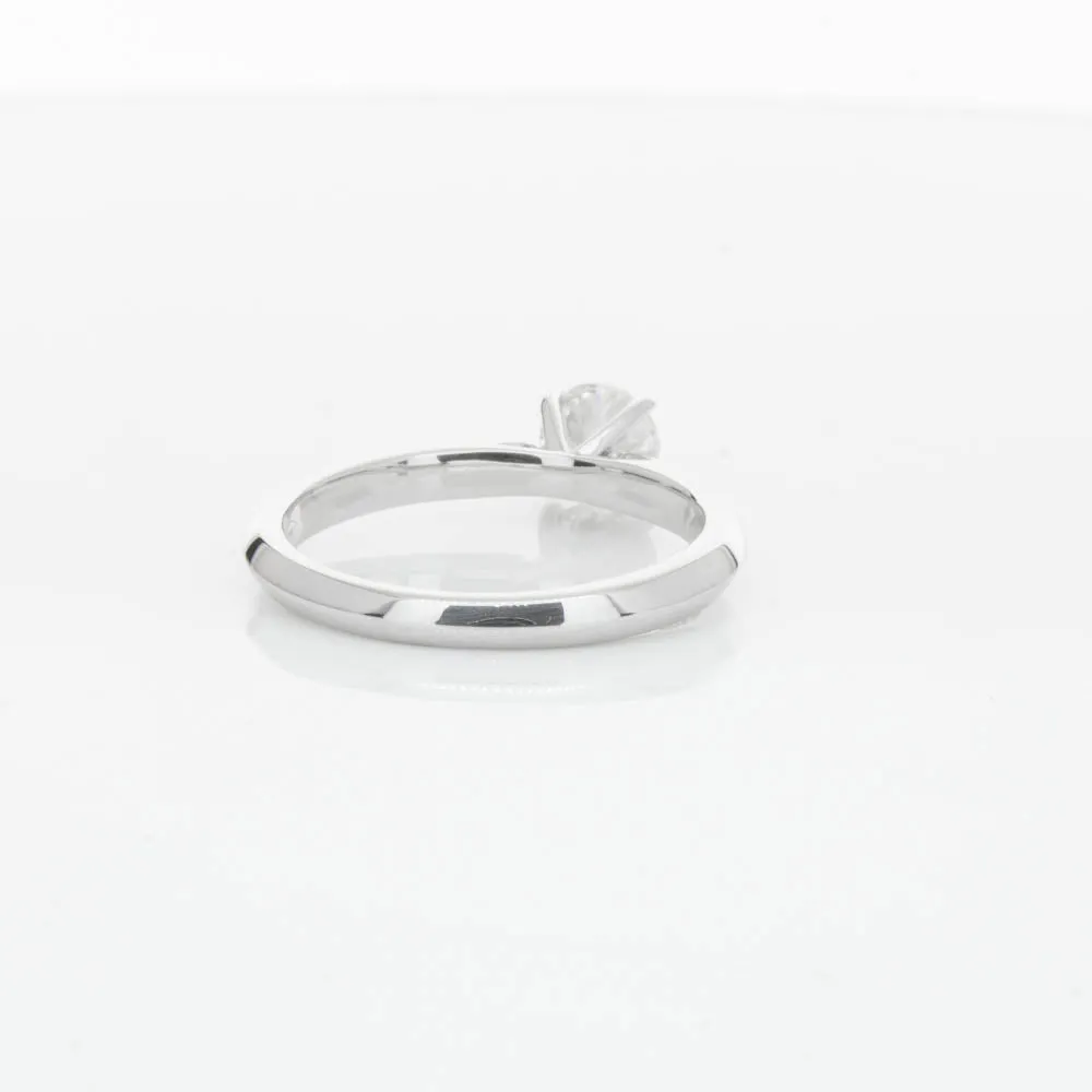 18ct White Gold .70ct Diamond Venetian Ring
