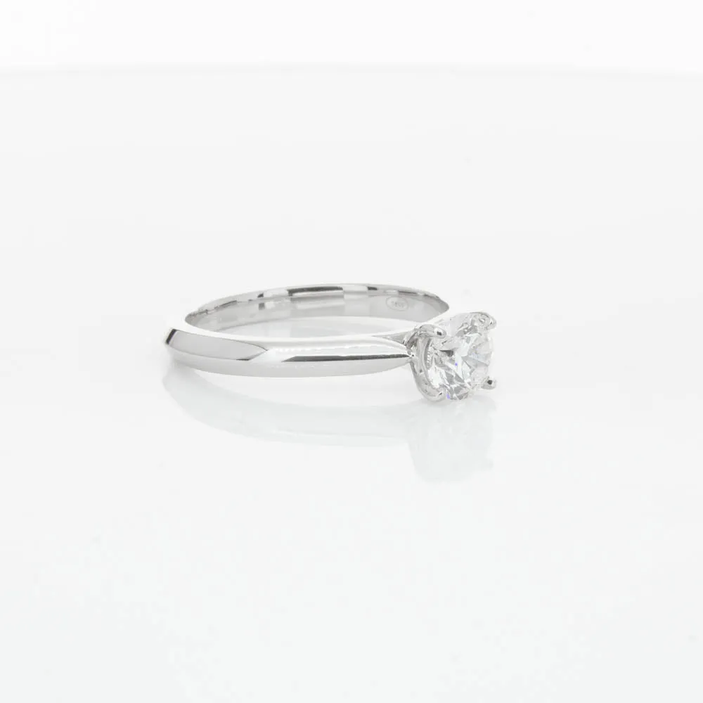 18ct White Gold .70ct Diamond Venetian Ring