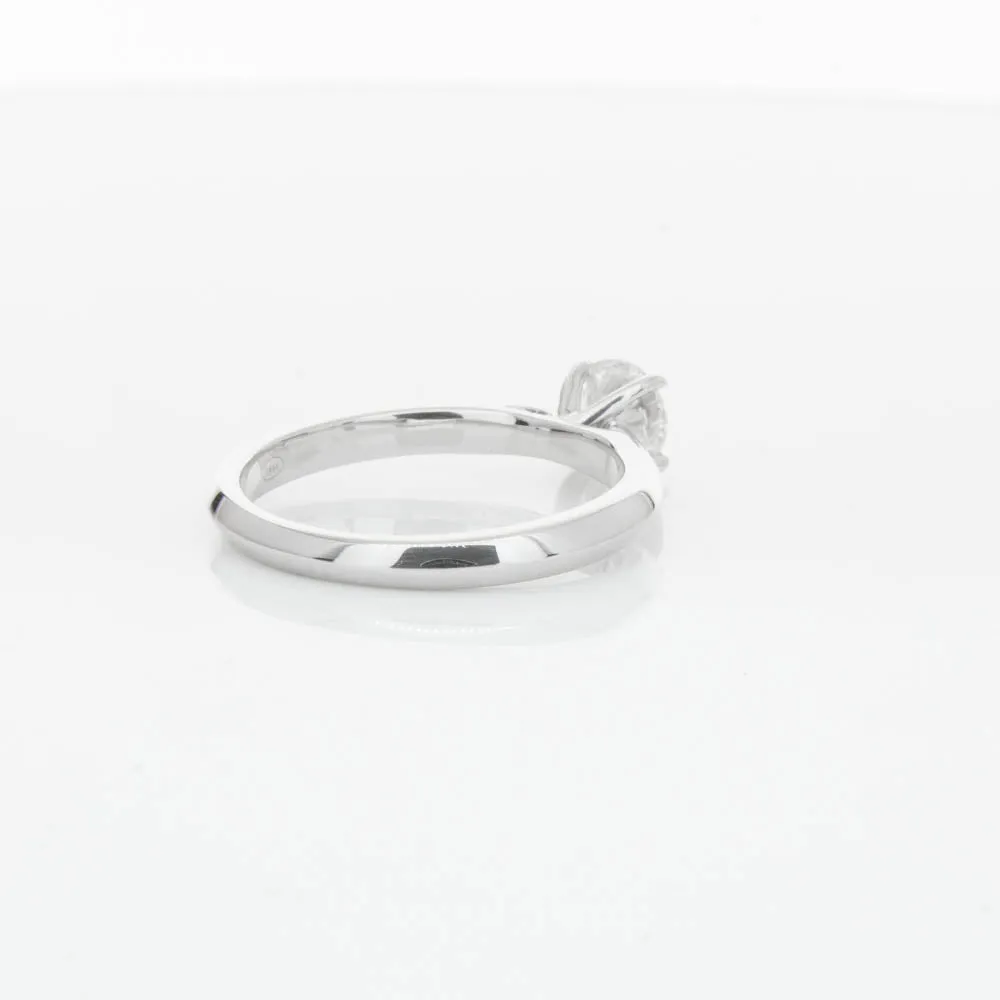 18ct White Gold .70ct Diamond Venetian Ring