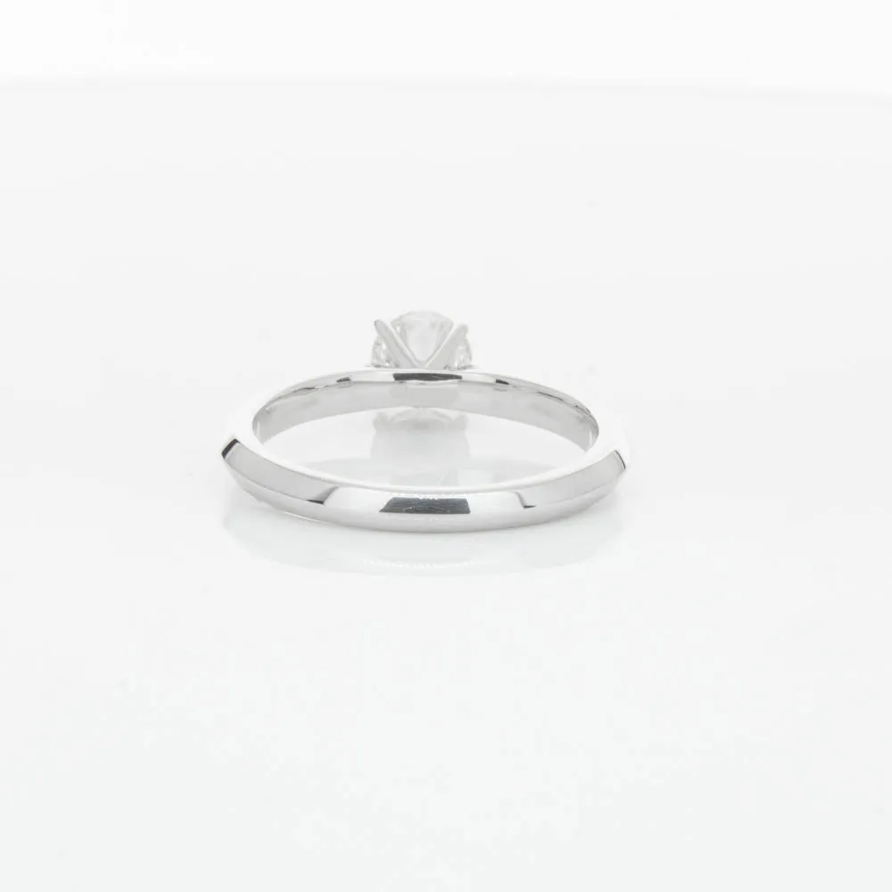 18ct White Gold .70ct Diamond Venetian Ring