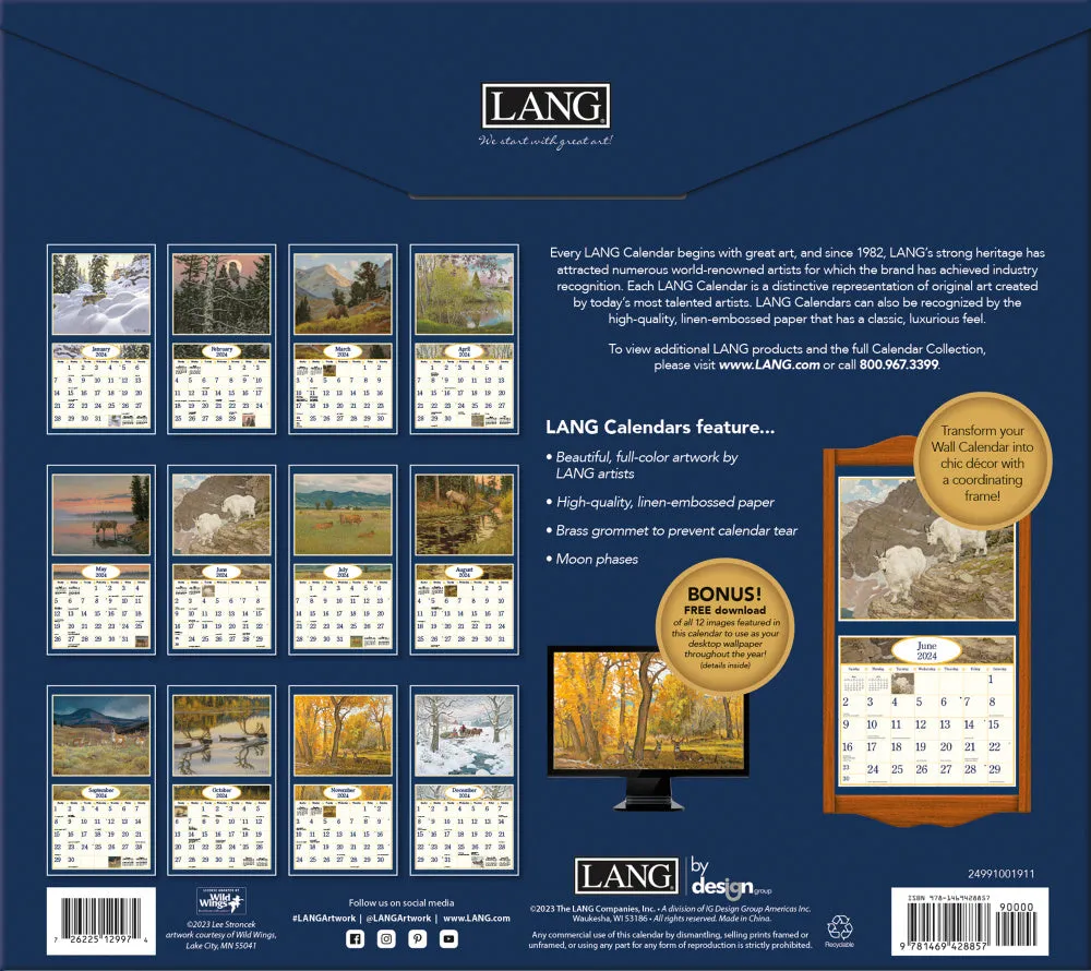 2024 Lang Wall Calendar Four Seasons