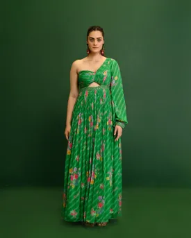 Adele One Shoulder Gown