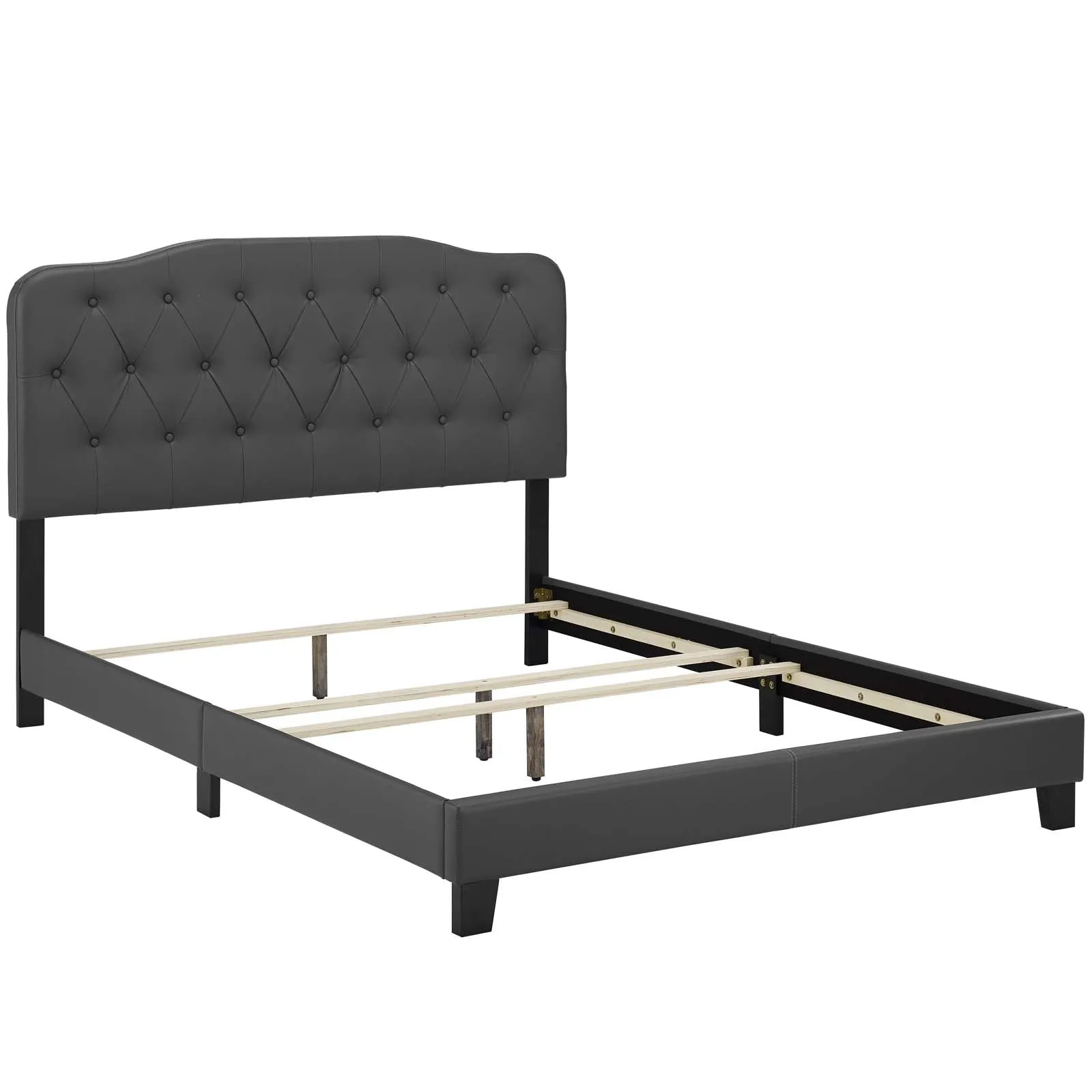 Amelia Faux Leather Bed