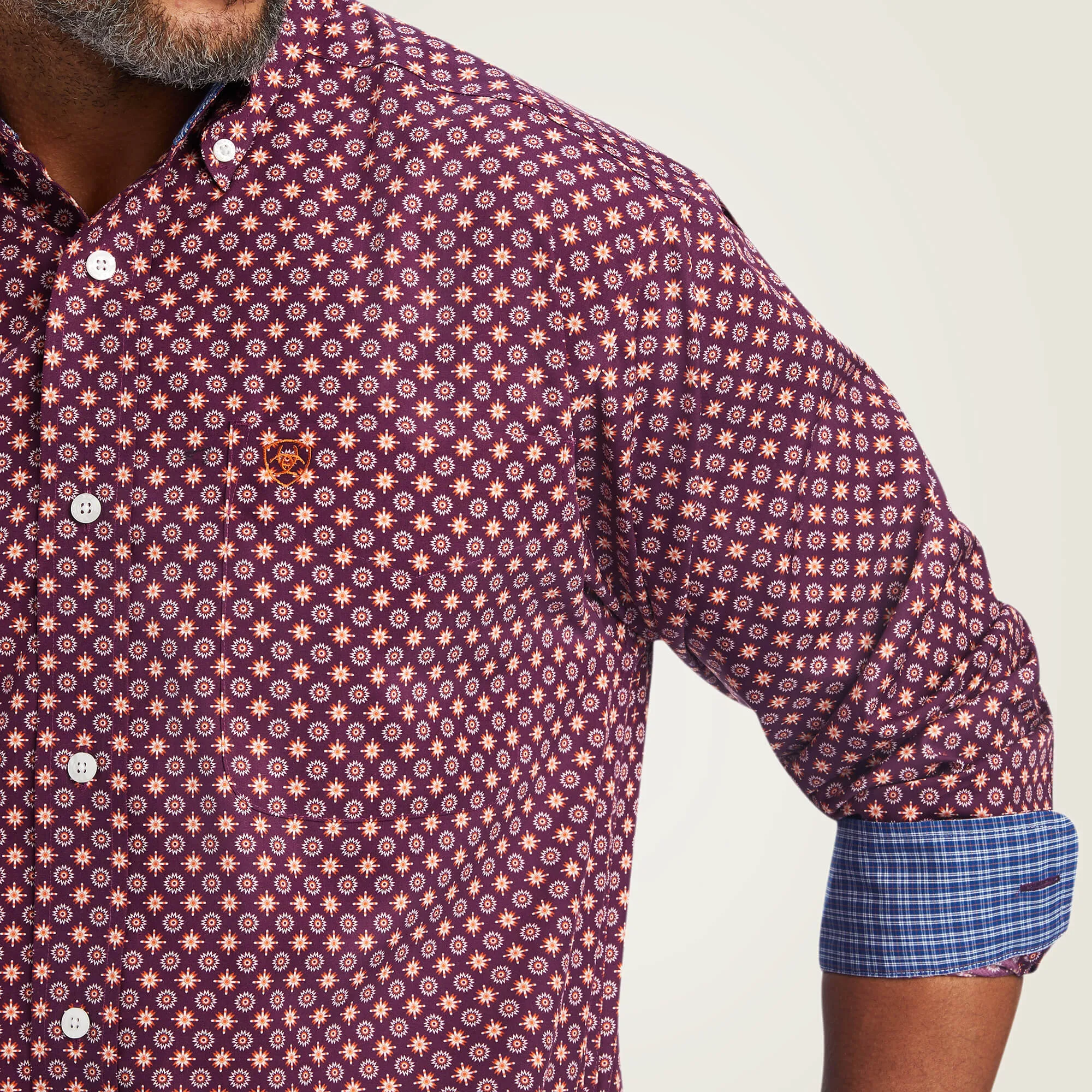 Ariat Men's Wrinkle Free Deklan Classic Fit Shirt