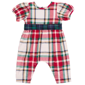Baby Girls Ruby Jumper - Holiday Tartan