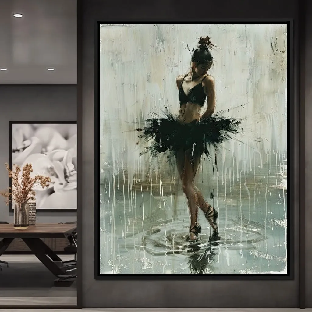 Ballet Dancer's Moment in Time