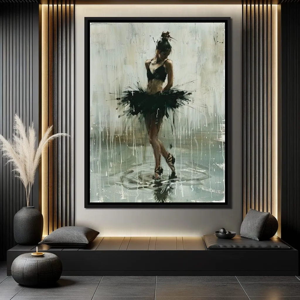 Ballet Dancer's Moment in Time