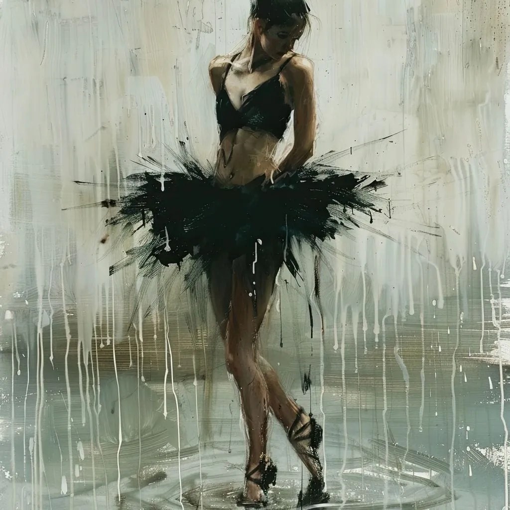 Ballet Dancer's Moment in Time