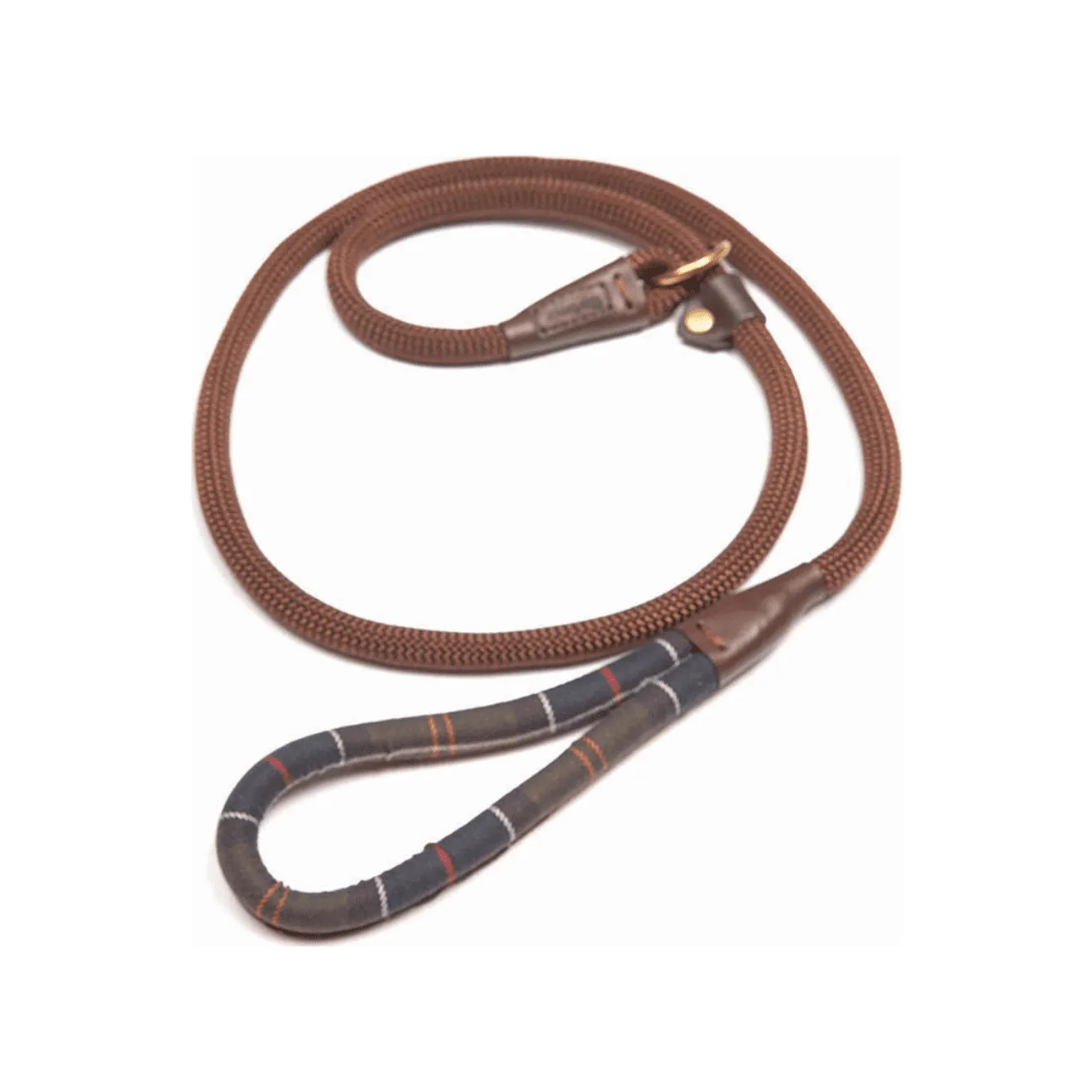 Barbour Tartan Trimmed Slip Dog Lead Classic Tartan