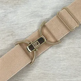 Beige Herringbone