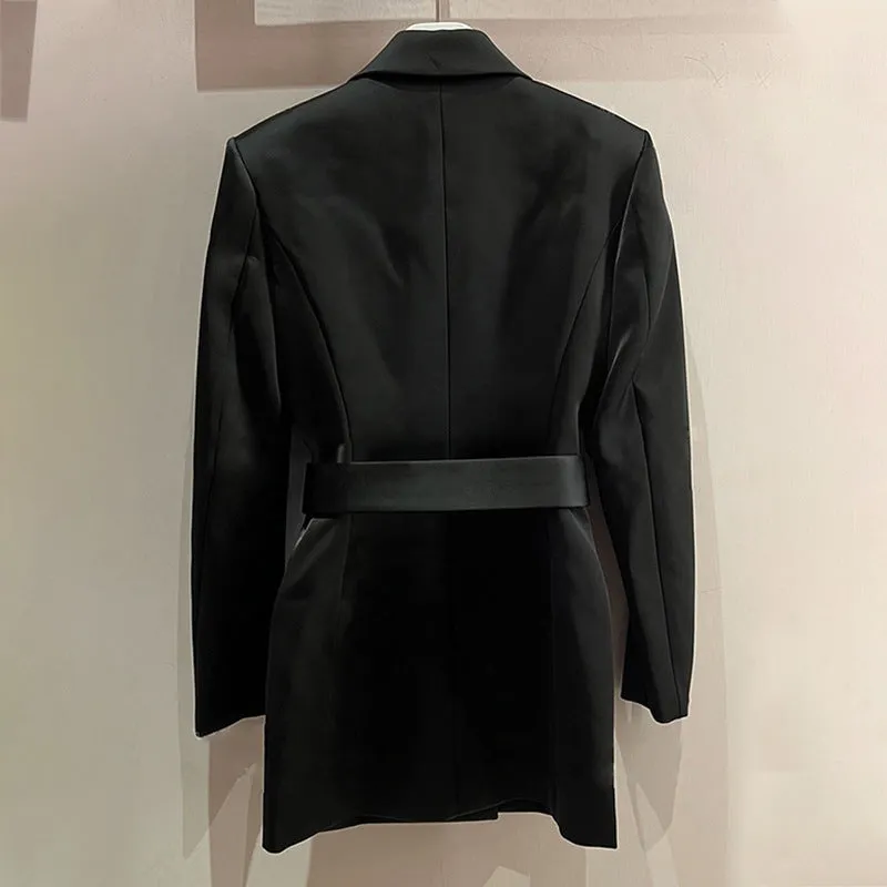 BELT BLAZER DRESS