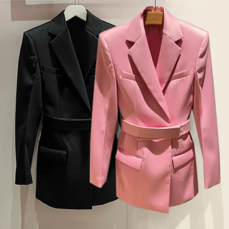 BELT BLAZER DRESS