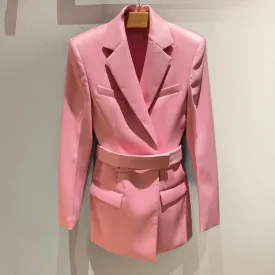 BELT BLAZER DRESS