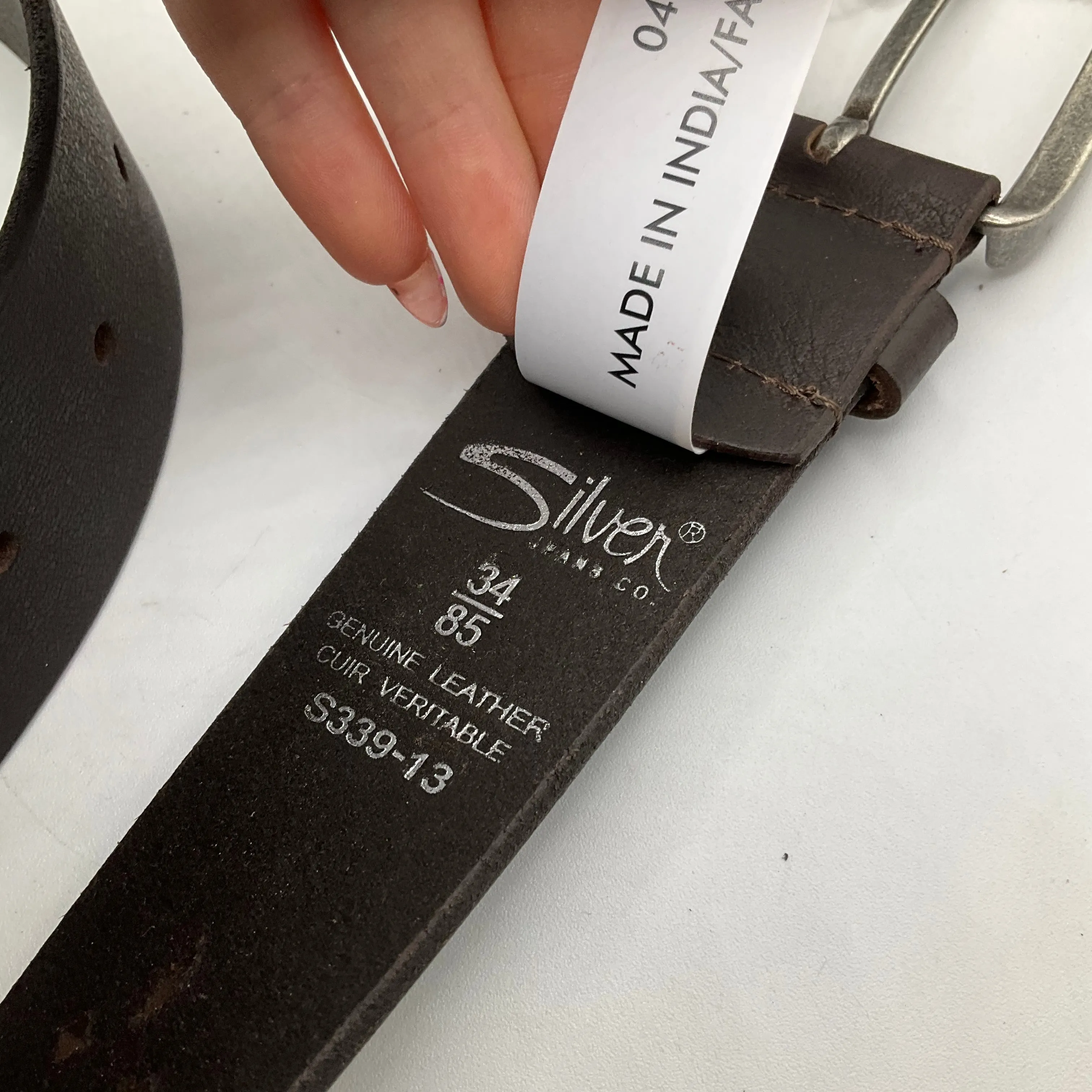 Belt By Silver