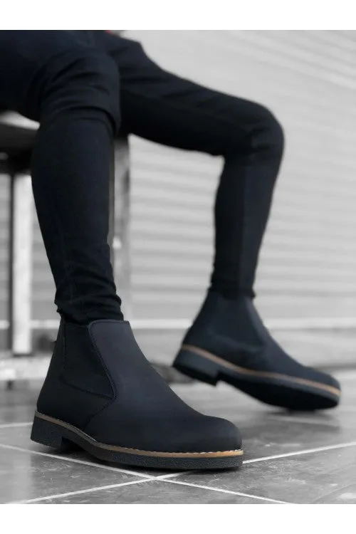 Black Chelsea Boot BA58