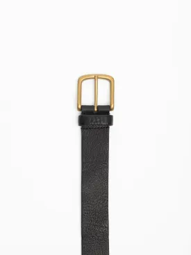 Black Leather Belt