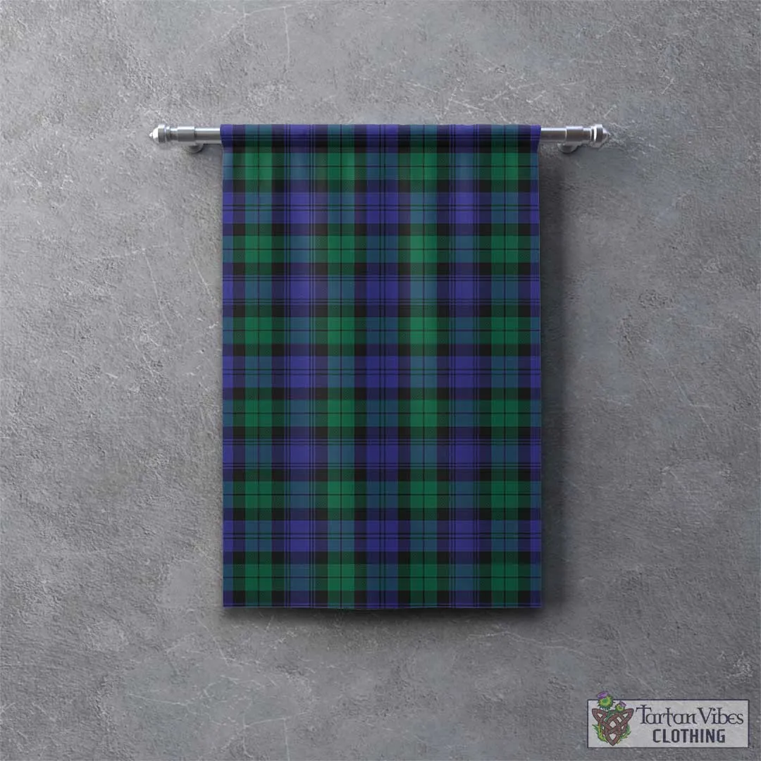 Black Watch Modern Tartan Gonfalon, Tartan Banner