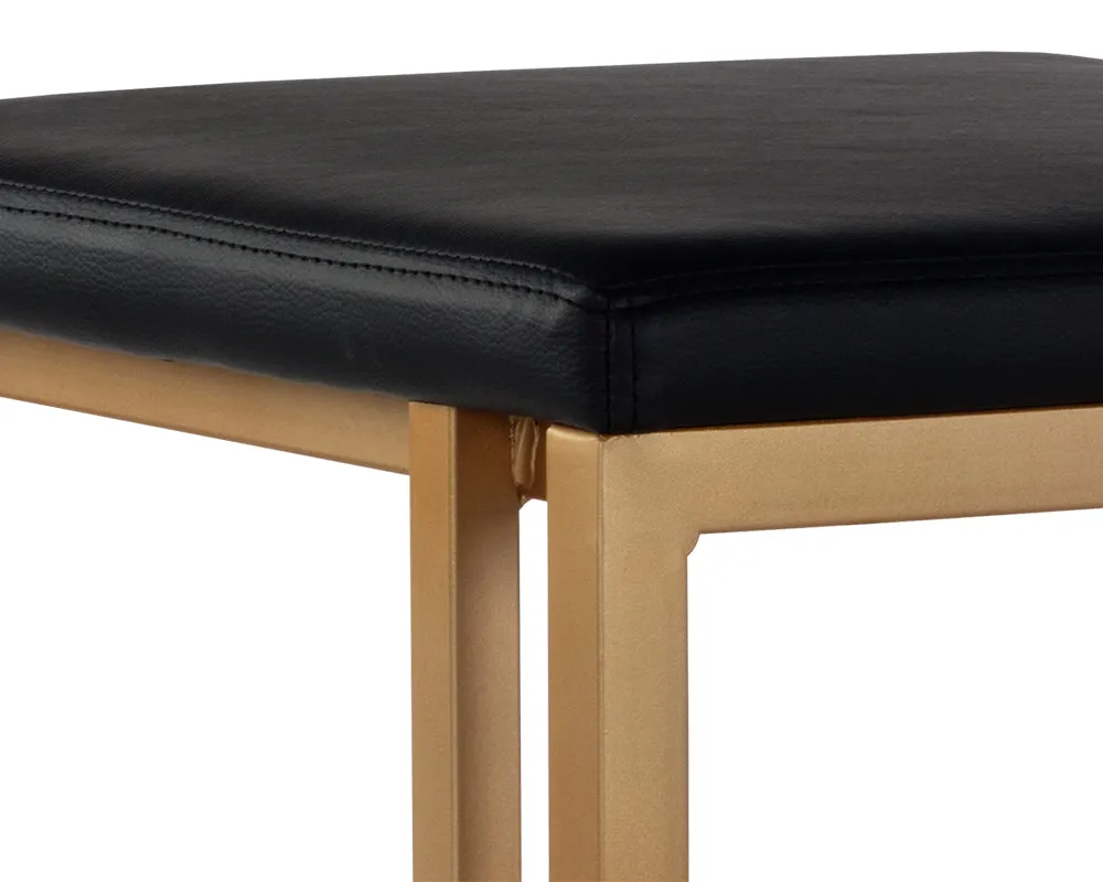 Boone Counter Stool - Champagne Gold
