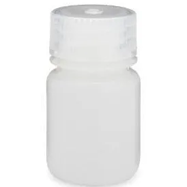 Bottles, Wide Mouth, HDPE, Natural, 30 ml