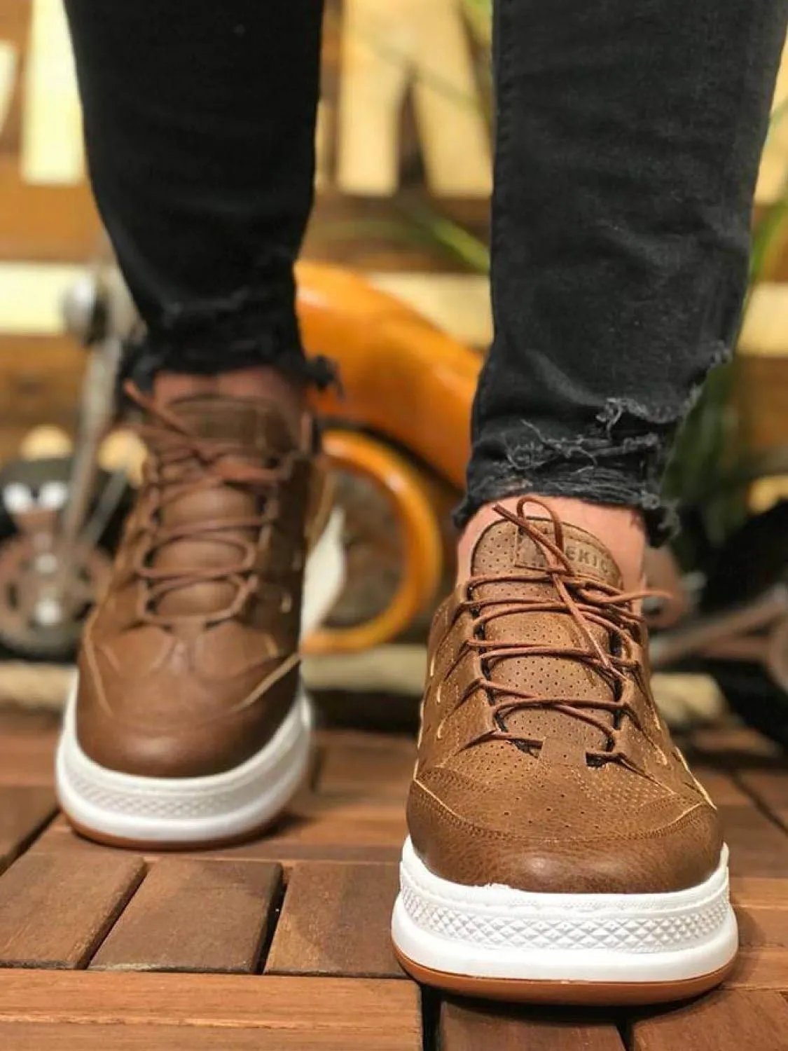 Brown Sneaker CH040 Streetwear Sneaker