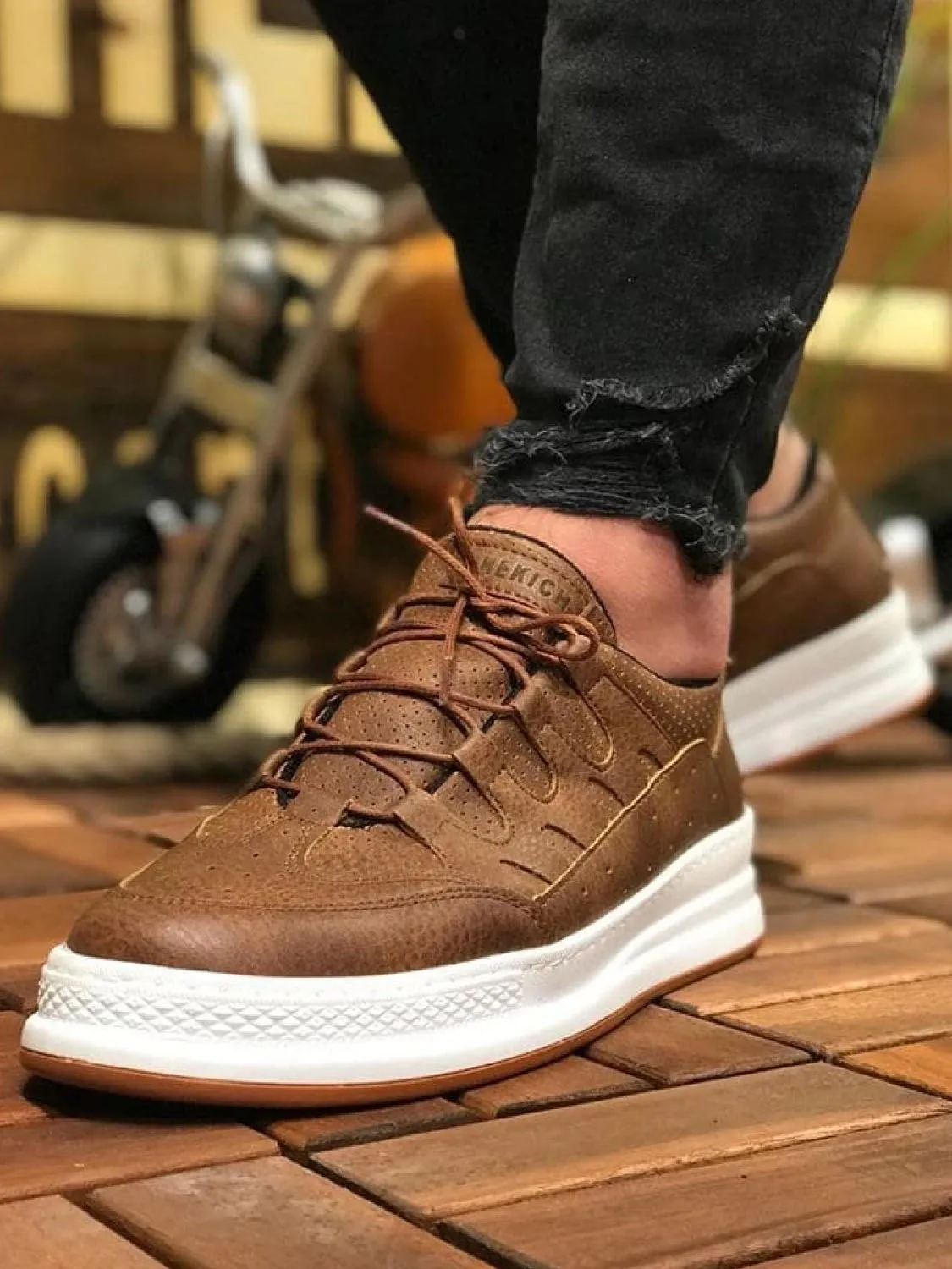 Brown Sneaker CH040 Streetwear Sneaker