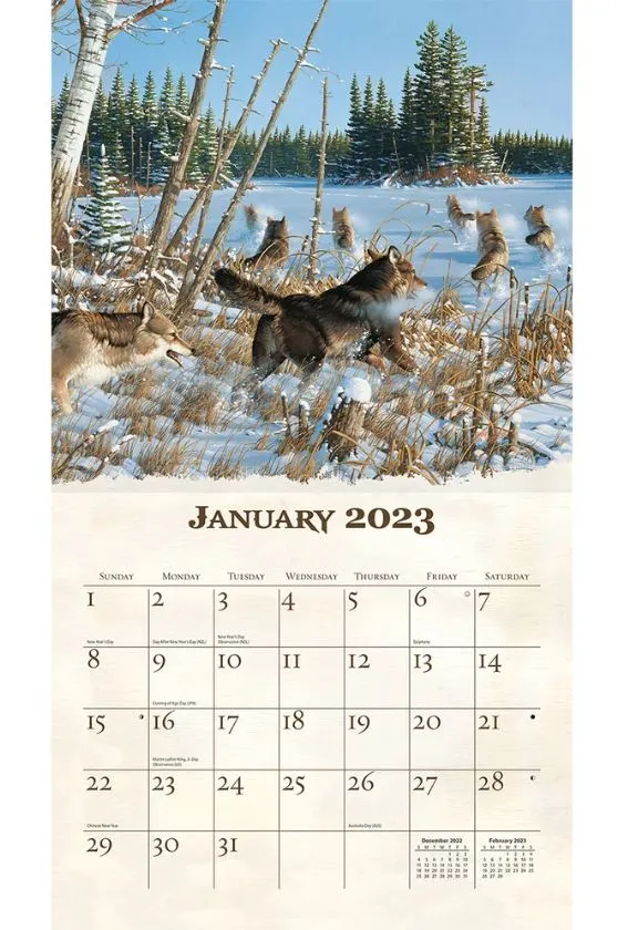 Calendar - Beyond the Woods
