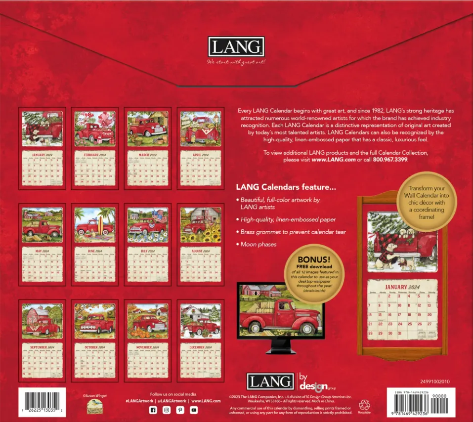 Calendar - Truckin' Along