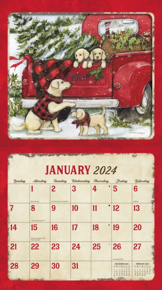 Calendar - Truckin' Along