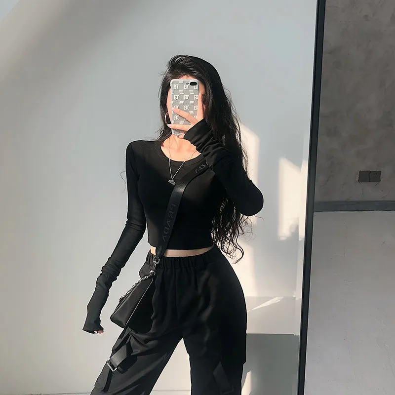 Chic Long Sleeve T-shirt KF81590