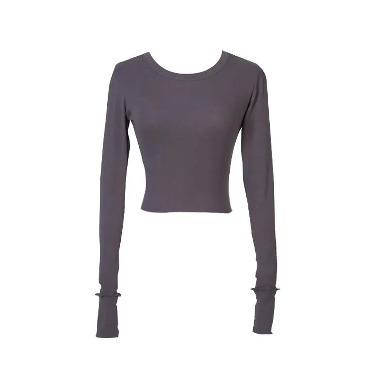 Chic Long Sleeve T-shirt KF81590