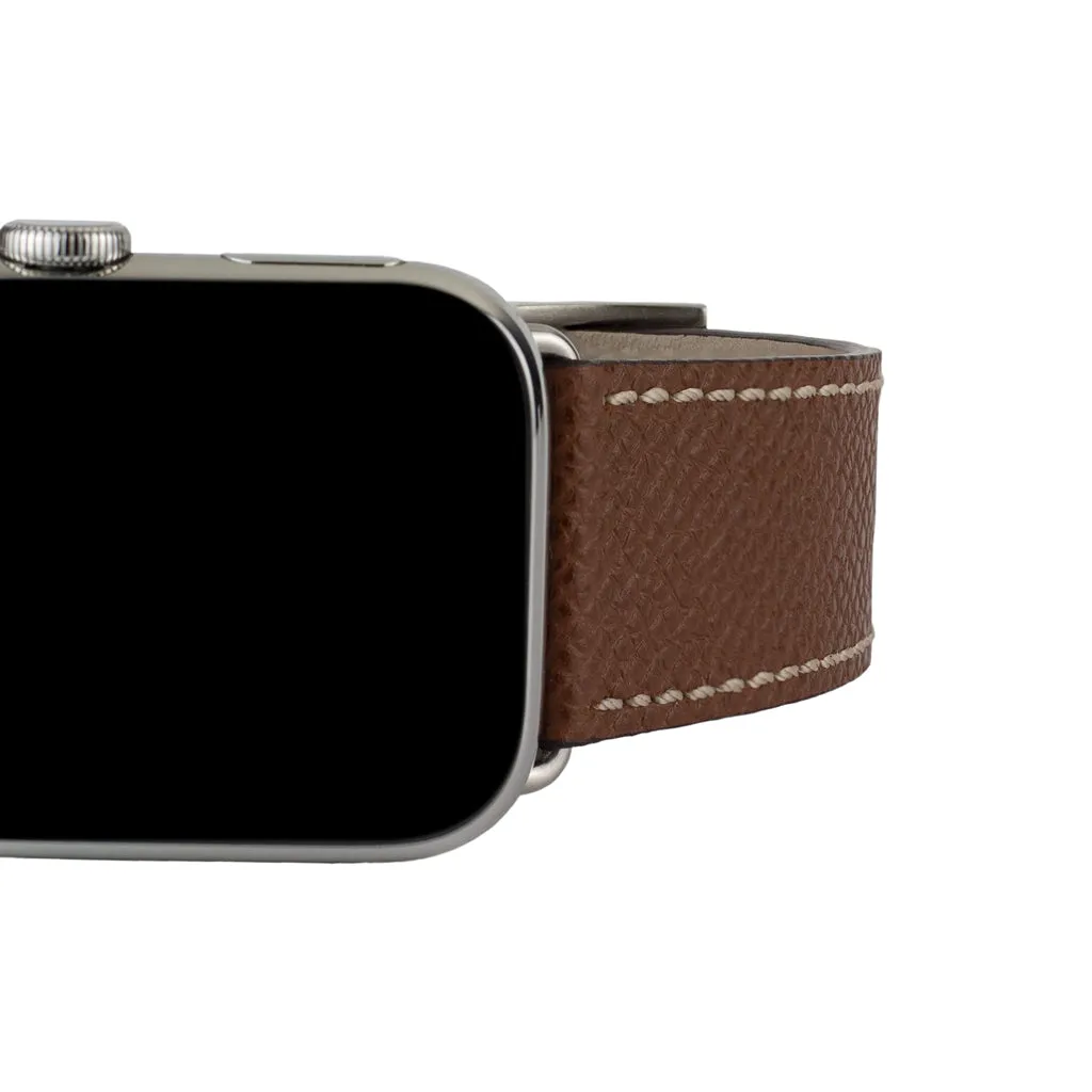 Clessant Classique Brun Vachette Apple Watch Band