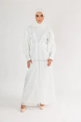 Daisy White  Abaya
