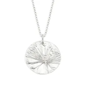 Dill Flower Pendant | Embossed