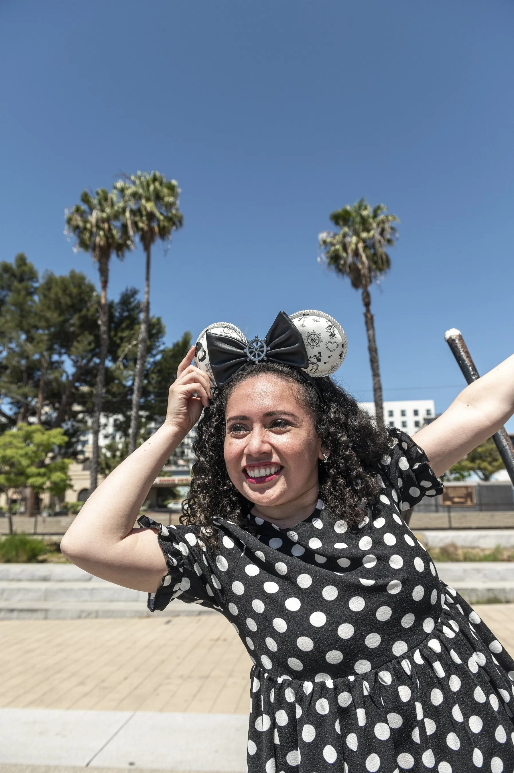 Disney Steamboat Willie Minnie Ears Headband