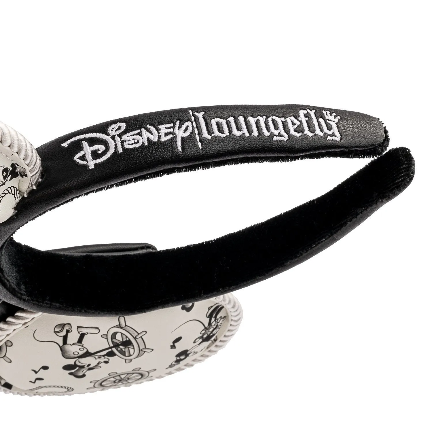 Disney Steamboat Willie Minnie Ears Headband