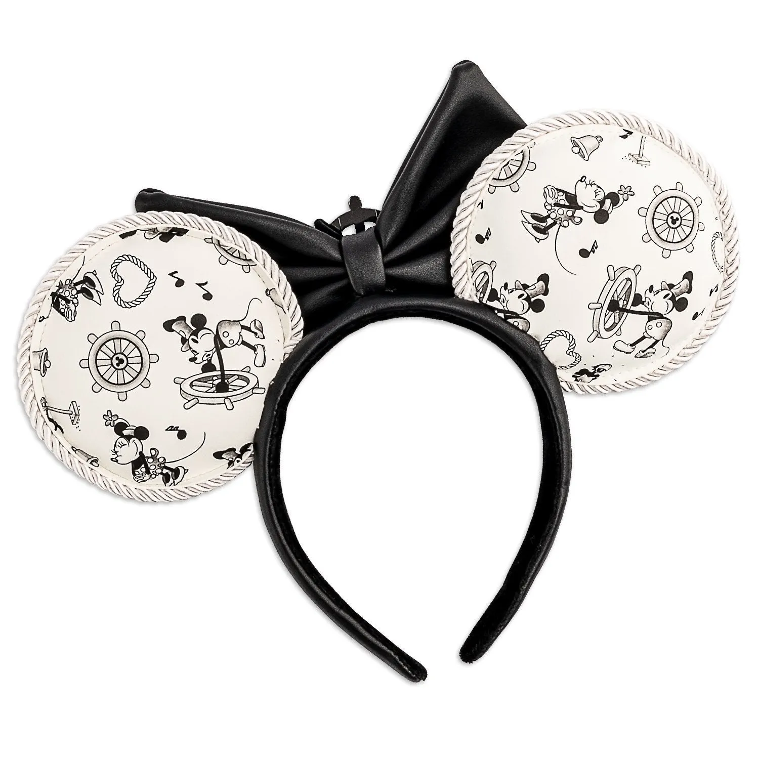 Disney Steamboat Willie Minnie Ears Headband