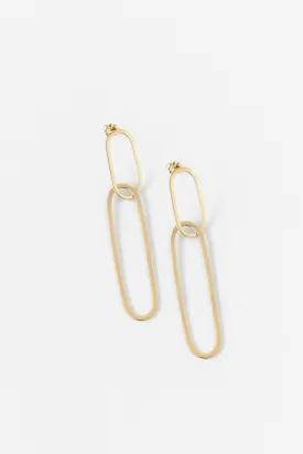 Ellipse Double Studs