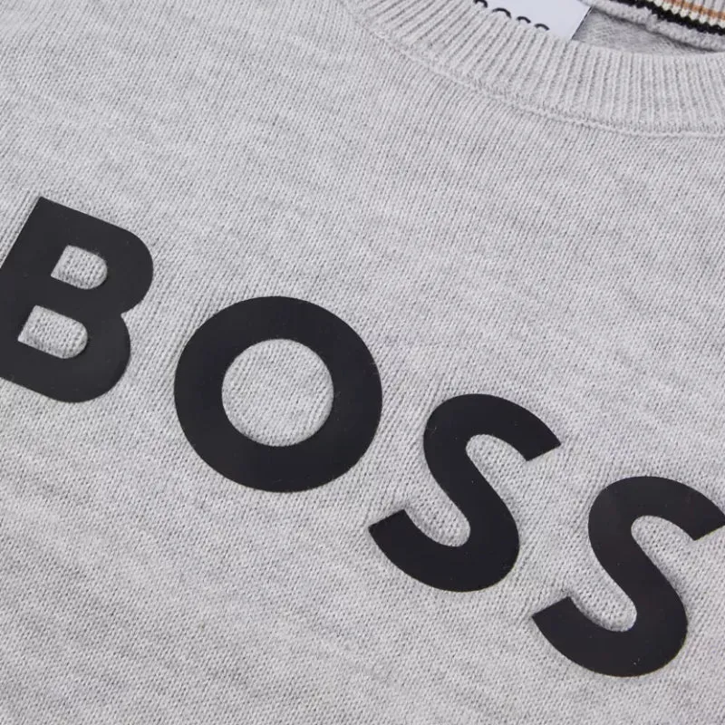 Embossed Logo Sweatshirt