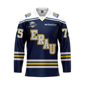 ERAU Blue Custom Replica Sublimated Jersey
