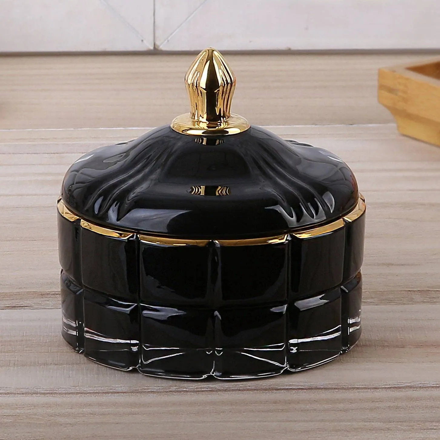 Faceted Jewelry Jar {multiple styles}