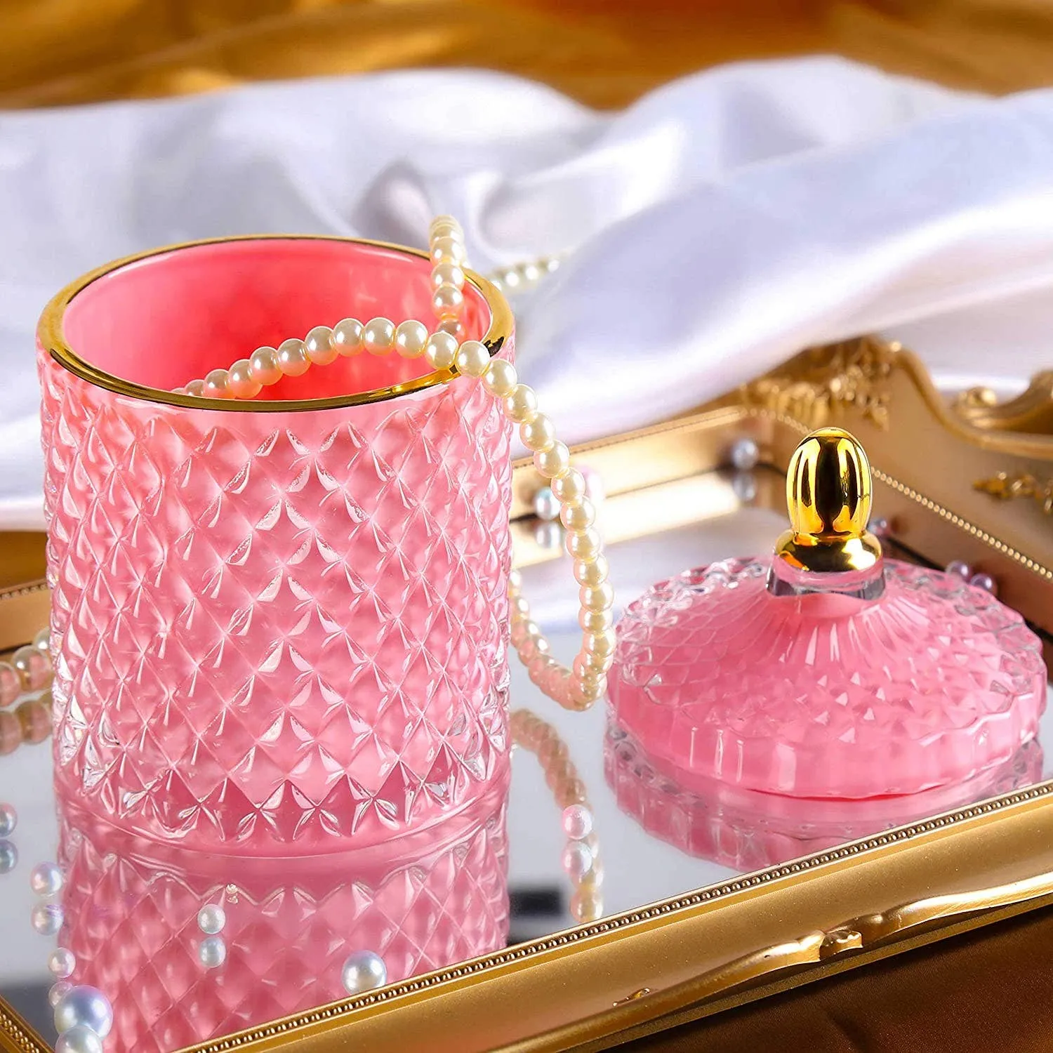 Faceted Jewelry Jar {multiple styles}