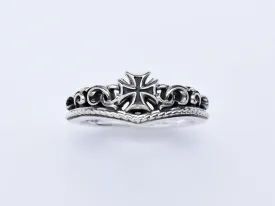 Gate Tiara Cross Ring