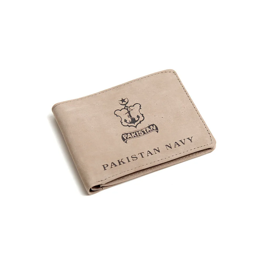 Genuine Pakistan Navy Wallet - Light Brown