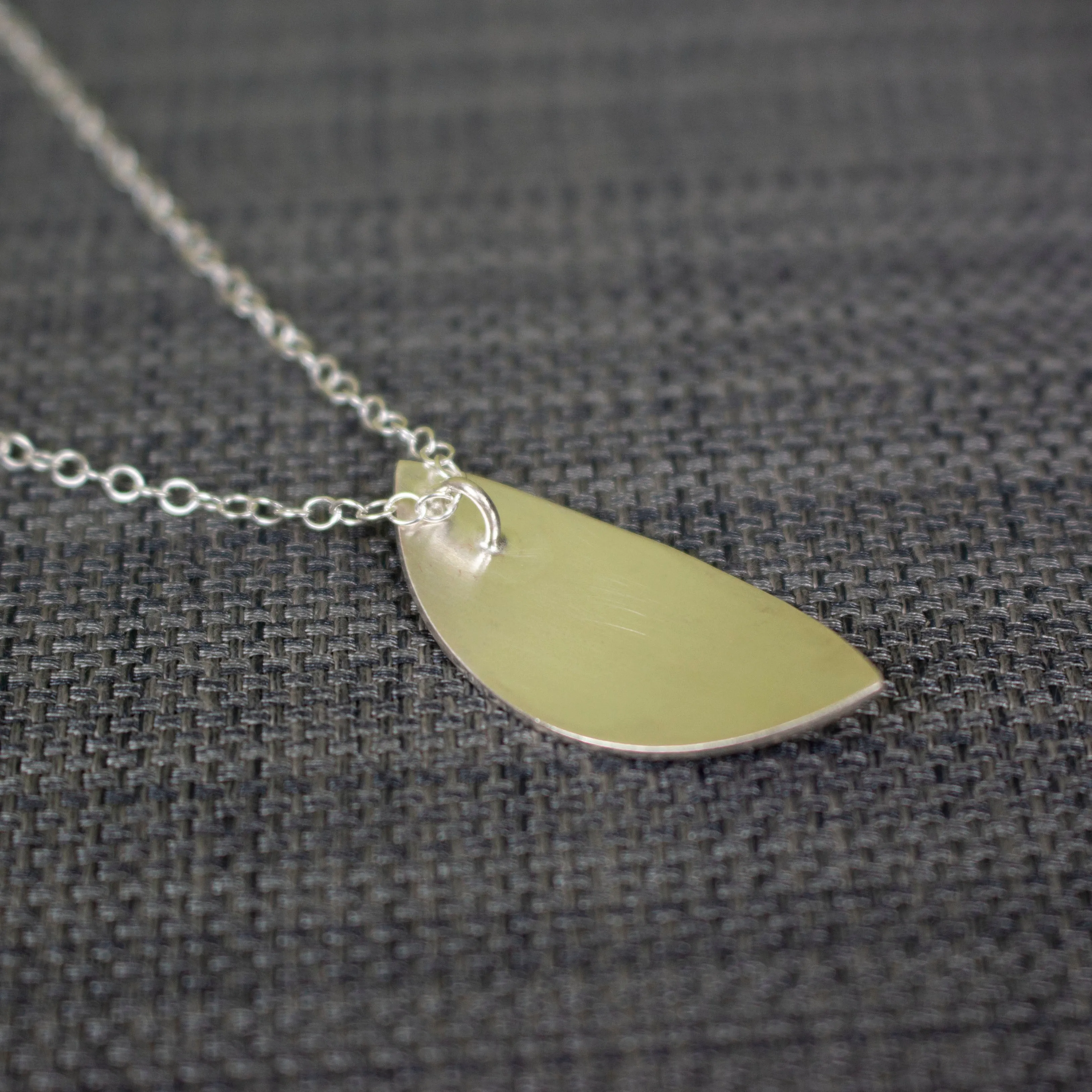 Golden Vines Petal Pendant