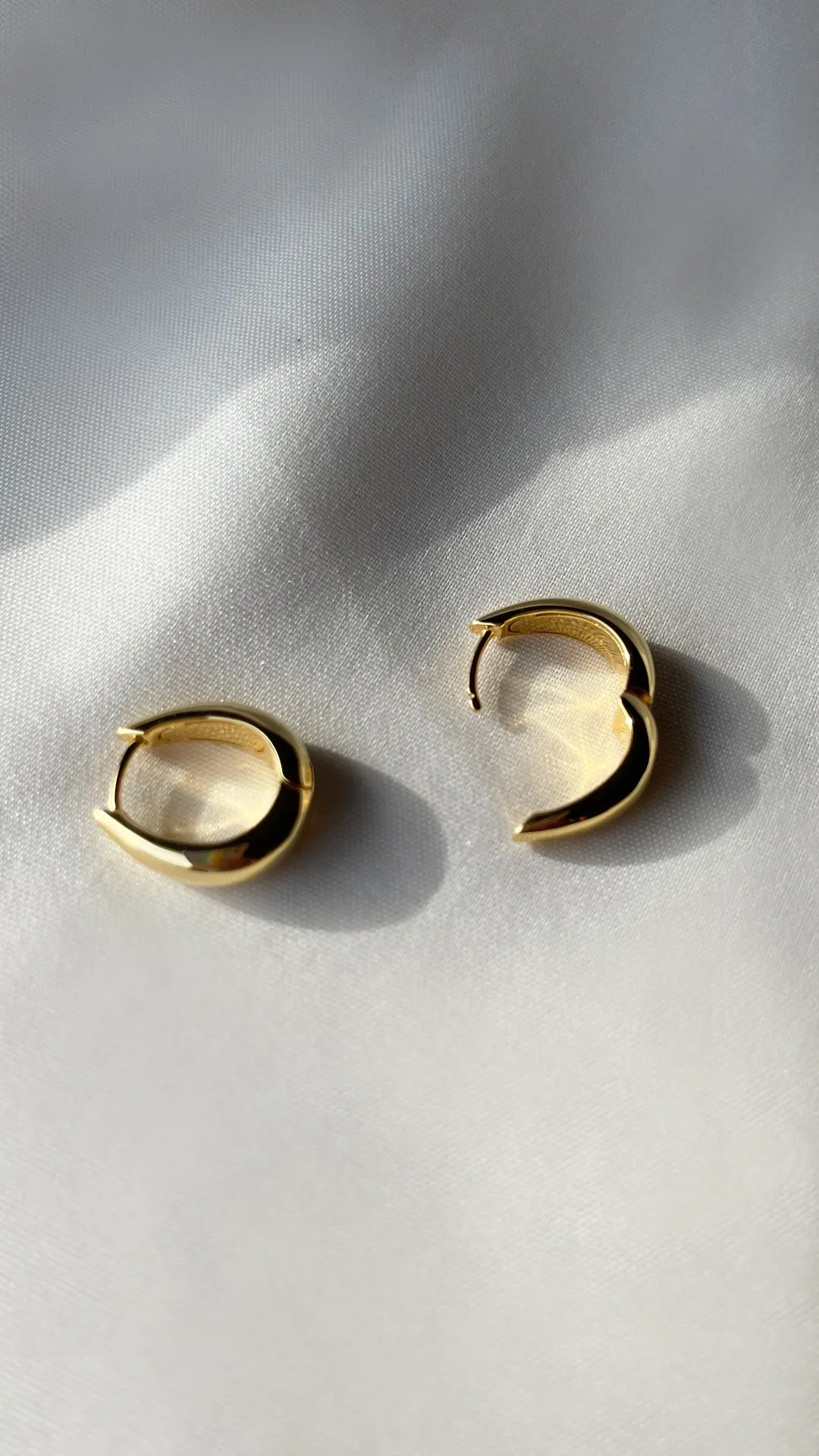 Hera Hoops Gold Vermeil