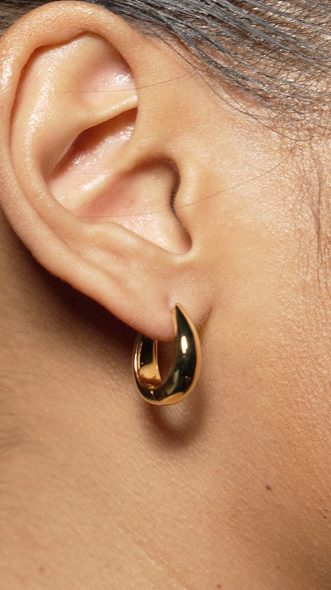 Hera Hoops Gold Vermeil