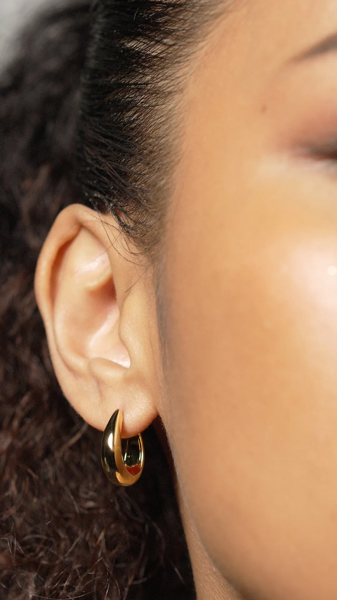 Hera Hoops Gold Vermeil
