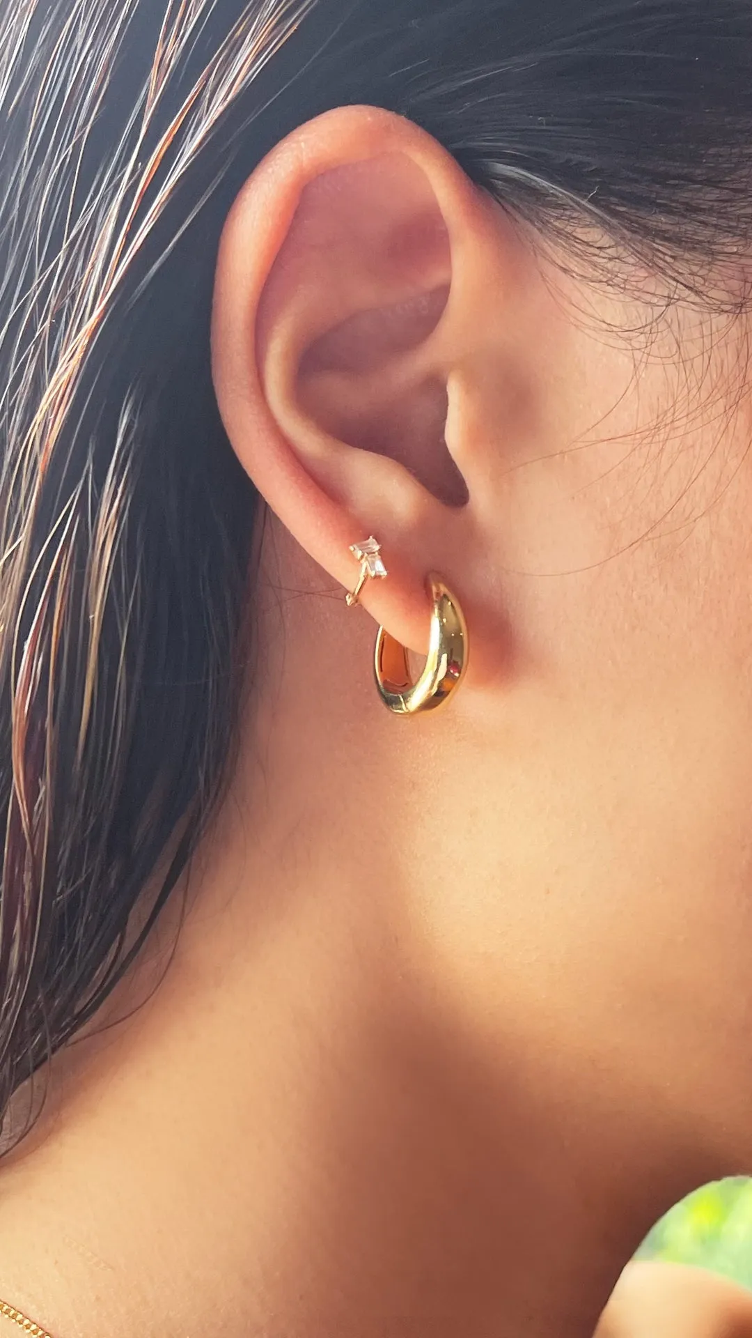Hera Hoops Gold Vermeil