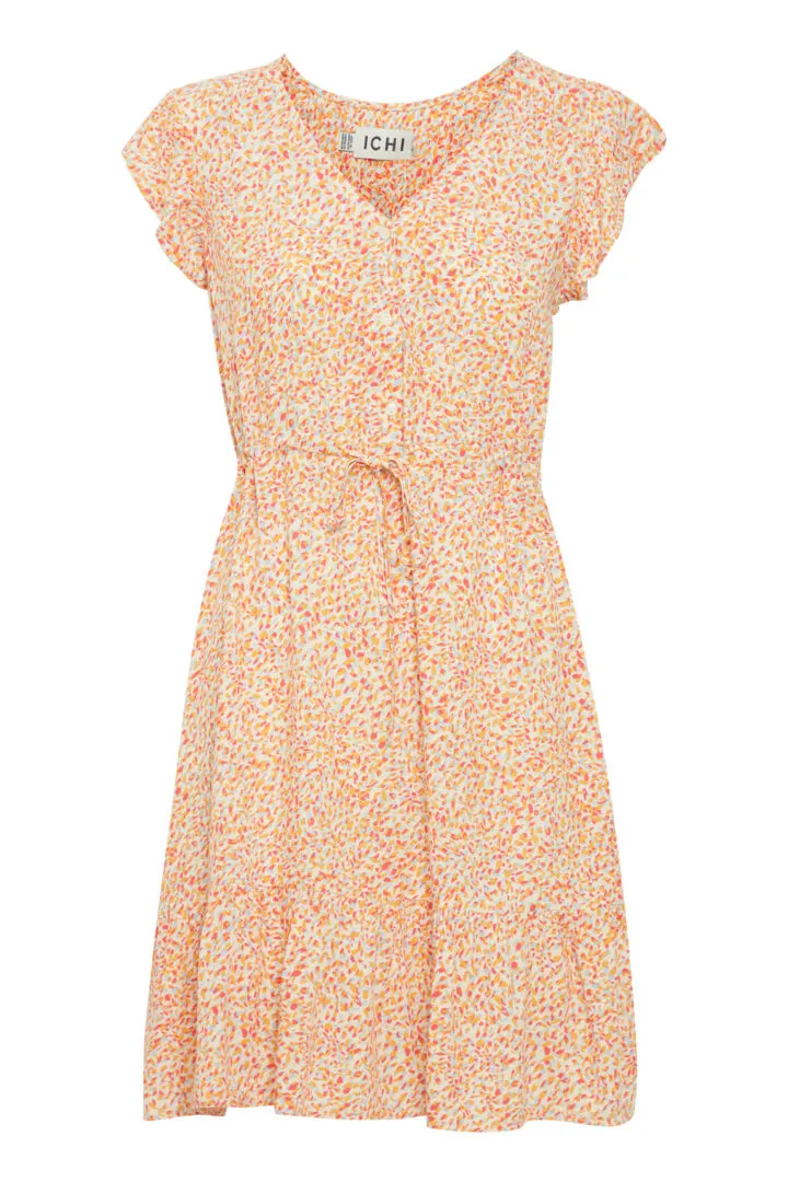 Ichi Vera Dress-Multi Confetti Aop-20121156